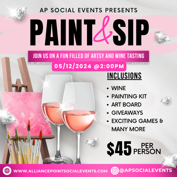 Copy of Sip and Paint Flyer